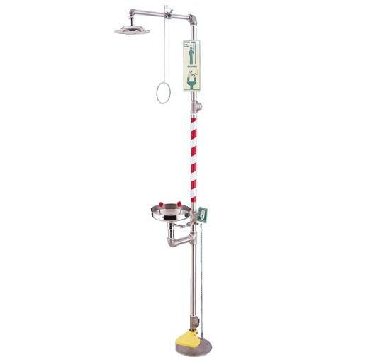 Bồn rửa mắt kết hợp tắm khẩn cấp TECHSAFE EW607